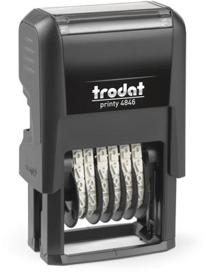 Trodat nummerstempel printy 4846