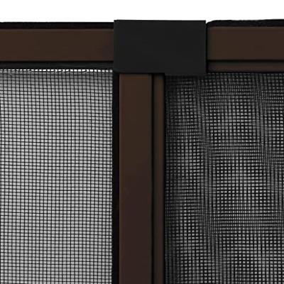 VidaXL Raamhor uitschuifbaar (75-143)x50 cm bruin