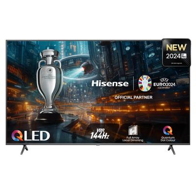 Hisense 65E7NQ Pro – QLED Gaming TV, 65 inch (165 cm), VRR 144 Hz, HSR 240 fps, AMD Freesync Premium Pro, speelbaar, HDR Total, Dolby Vision IQ en Dolby Atmos (nieuw 2024)