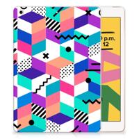 Apple iPad 10.2 | iPad 10.2 (2020) | 10.2 (2021) Back Cover Blokken Kleurrijk - thumbnail
