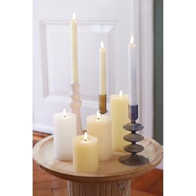 Lumineo leddinerkaars d2h24cm 2st creme