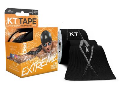 KT Tape Pro Extreme Extra Strong Strips Zwart KT Tape Pro Extreme Extra Strong Strips Zwart