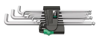 Wera 950 PKLS/9 SM SB Stifsleutelset, metrisch, verchroomd, 9 -delig - 1 stuk(s) - 05073594001