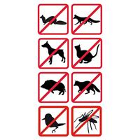 Kemo M071N Dierenverschrikker Functies Meerdere frequenties Werkingssfeer 30 m² 1 stuk(s) - thumbnail