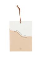 Zusss Geurzakje Bamboe Geniet Zand/Kaki - thumbnail