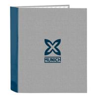 Ringmap Munich Street Blauw Grijs A4 27 x 33 x 6 cm - thumbnail