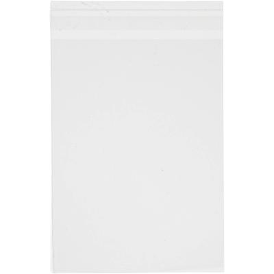 Creativ Company Cellofaan zakjes, h: 16 cm, b: 12,5 cm, dikte 30 my, 50 stuk/ 1 doos