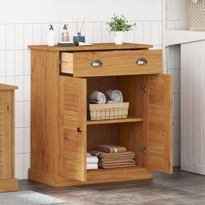 Badkamerkast met opslag VIGO Honingbruin 67.5 x 34 x 80 cm