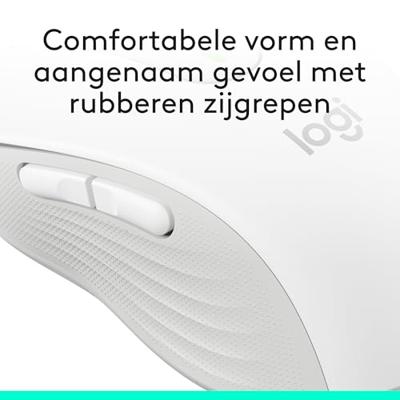 Logitech Signature M650 Muis Radiografisch, Bluetooth Maat: M Optisch Wit 5 Toetsen 4000 dpi
