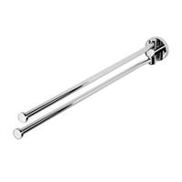 Geesa Nemox 2-lids handdoekhouder Chroom - thumbnail