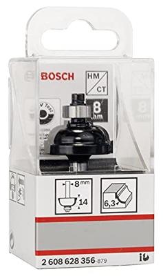 Bosch Accessoires Paneelfrees F 8 mm, R1 6,3 mm, D 28,5 mm, L 13,5 mm, G 54 mm 1st - 2608628356