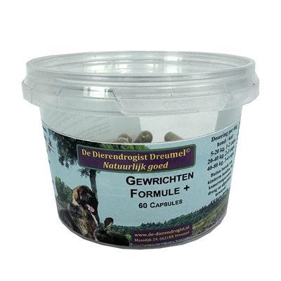 DIERENDROGIST GEWRICHTSFORMULE+ CAPSULES