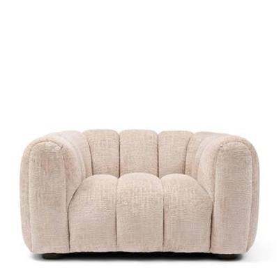 Rivièra Maison Loveseat 'Vicenza' Chenille, kleur Natural