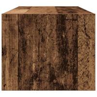 Tv-meubels 2 st 80x31x25,5 cm bewerkt hout oud houtkleurig - thumbnail