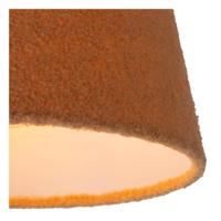 Lucide WOOLLY - Hanglamp - Ø 28 cm - 1xE27 - Okergeel - thumbnail