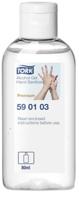 Tork Alcohol gel - voor handdesinfectie - 80 ml zakfles - thumbnail