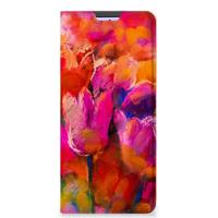 Bookcase Xiaomi Redmi Note 10 Pro Tulips - thumbnail
