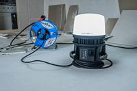 Brennenstuhl multi battery led hybride bouwlamp 12050 mh - 360 graden - 12000 lumen - thumbnail