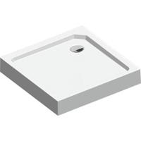 Douchebak Sealskin Fusion Vierkant 90x90 cm Met voorpaneel Wit - thumbnail