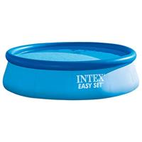 Intex easy set opblaaszwembad ø 366 x 76 cm (blauw) - thumbnail