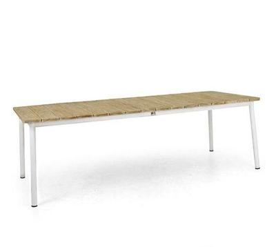 Milou Tuintafel White 180x90x76 cm Applebee - Applebee