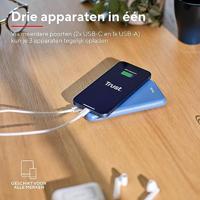 Trust Redoh Fast Powerbank 10.000 mAh Powerbank Blauw - thumbnail