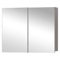 Spiegelkast Differnz Style 90x60 cm Grijs Eiken Differnz - thumbnail