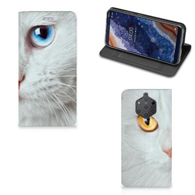 Nokia 9 PureView | Hoesje maken | Witte Kat Nokia 9 PureView | Hoesje maken | Witte Kat
