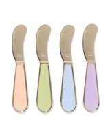 HEMA Botermesjes rvs pastel - 4 stuks - thumbnail