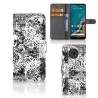 Telefoonhoesje met Naam Nokia G50 Skulls Angel - thumbnail