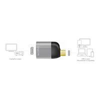 LogiLink USB 3.2 Gen 2 (USB 3.1 Gen 2) Adapter [1x USB 3.2 Gen 2 stekker C (USB 3.1) - 1x DisplayPort bus] CUA0204 - thumbnail