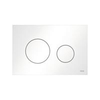 Bedieningsplaat Toilet TECE Loop Kunststof Wit - thumbnail