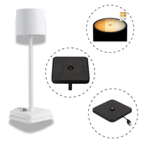 LED's Light Oplaadbare LED Tafellamp - Dimbaar via aanraking - Binnen en buiten - Wit - thumbnail