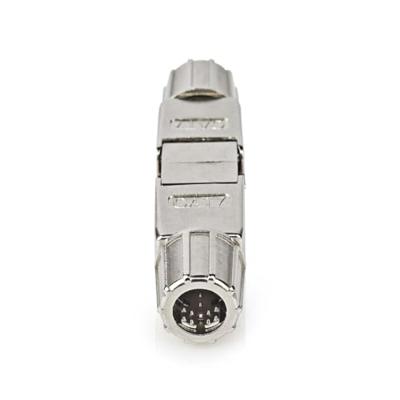 Netwerkkoppeling | CAT7 | Afgeschermd | RJ45 Female | RJ45 Female | Recht | Metaal | Doos Netwerkkoppeling | CAT7 | Afgeschermd | RJ45 Female | RJ45 Female | Recht | Metaal | Doos