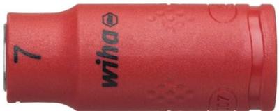 Wiha 246227 dopsleutelinzet geïsoleerd 1/4" buitenzeskant 7.0 mm x 42 mm - 43092