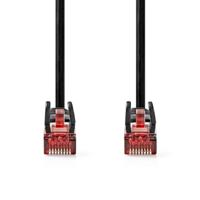 Nedis CAT6 Netwerkkabel | RJ45 Male | RJ45 Male | U/UTP | 30.0 m | Rond | PVC | Zwart | Label - CCGL85200BK300 - thumbnail
