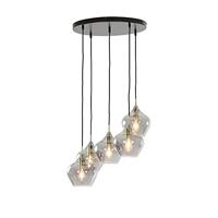 Hanglamp Rolf 5-lichts rond - thumbnail