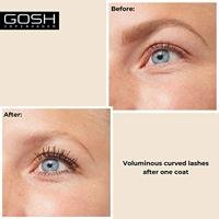 Gosh Catchy Eyes Drama Mascara 10 ml 001 Extreme Black - thumbnail