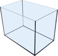 AQUARIUM MET ZWARTE KIT 30X20X20 CM - thumbnail