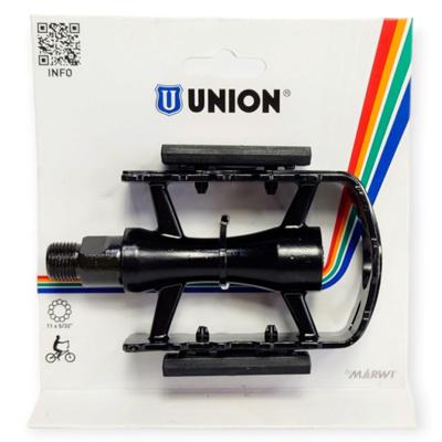Union pedalen sp-610 9/16" zwart/zilver