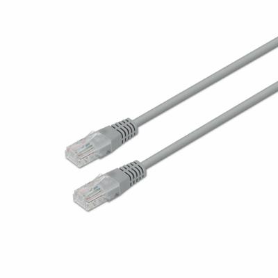 AISENS A135 – 0236 – doucheslang RJ45 patchkabel (20 m, 10/100/1000 Mbit/s, switch/router/modem/patchpaneel/patchveld/access point/champs) grijs