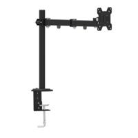 Adjustable desk display mounting arm (tilting), 13”-27”, up to 8 kg - thumbnail