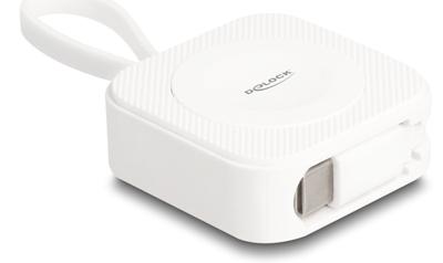 DeLOCK 83023 mobile device charger Smartwatch White USB Wireless charging Indoor