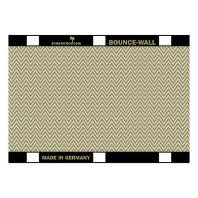 Sunbounce Reflector 20x28cm ZEBRA goud/zilver voor BOUNCE-WALL