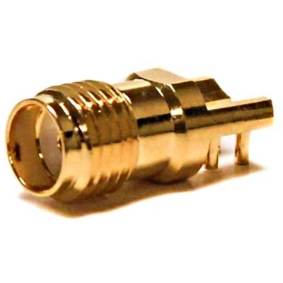 Mueller Electric BU-1420761881 Adapterstekker SMA-bus - Printplaat Messing