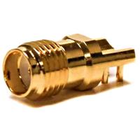 Mueller Electric BU-1420761881 Adapterstekker SMA-bus - Printplaat Messing - thumbnail