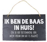 Leisteen Ik ben de baas in huis! - thumbnail