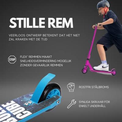 BOLDCUBE stuntstep - roze