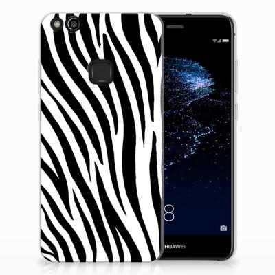 Huawei P10 Lite | TPU Hoesje | Zebra
