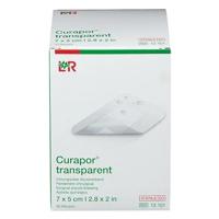 Curapor Transparant Steriel 7cmx 5cm 50 13101 - thumbnail